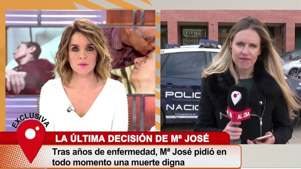 Última hora | Ángel, el hombre que ayudó a morir a su mujer, sale de la comisaría de Tetuán