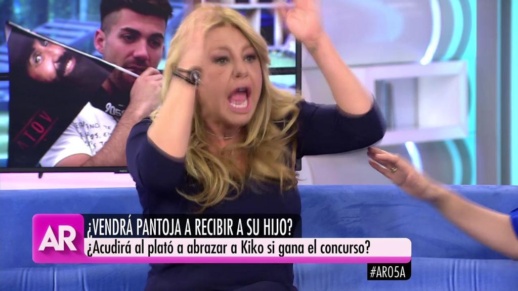 Cristina Tarrega pierde los nervios en directo: "Isabel Pantoja no irá a recibir a Kiko"