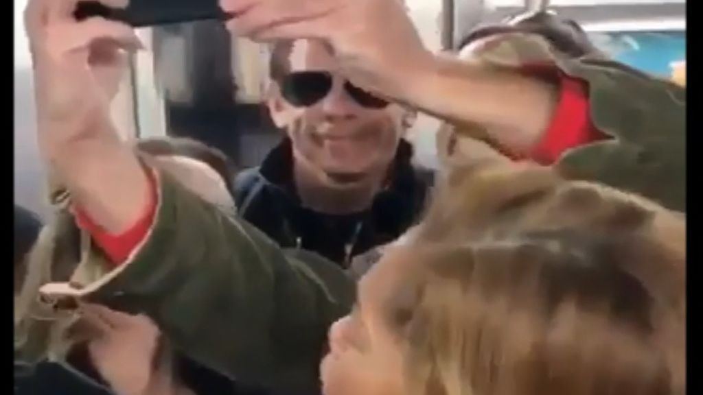 Una fan se encuentra a Ben Stiller en el metro y esta es su reacción