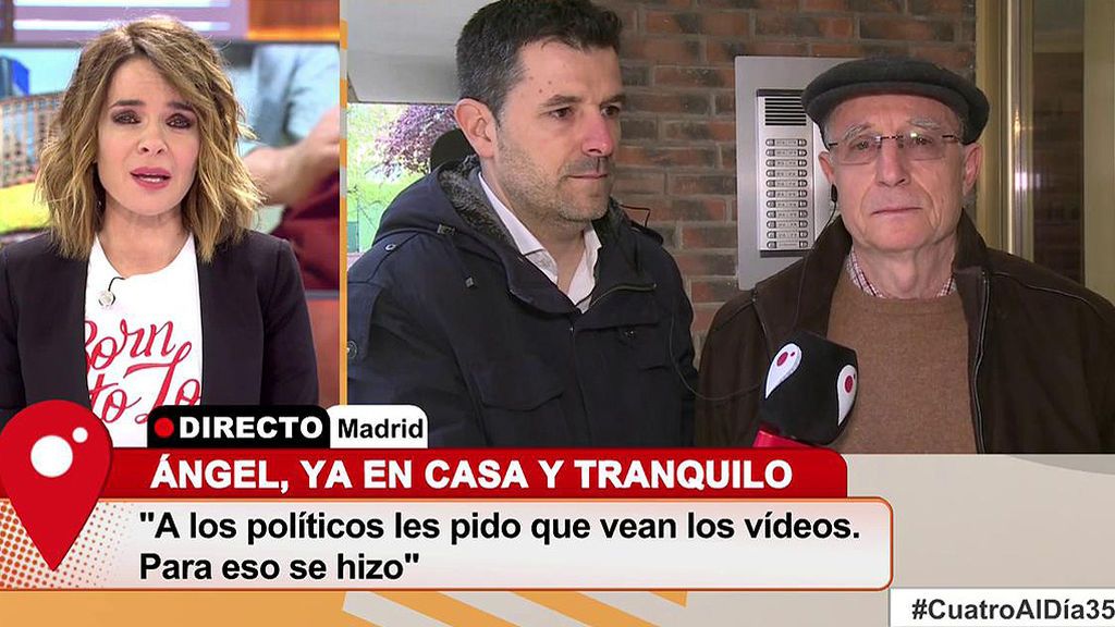 Ángel se emociona: “Cuando falleció mi mujer fue una liberación, por fin se acabó su sufrimiento”