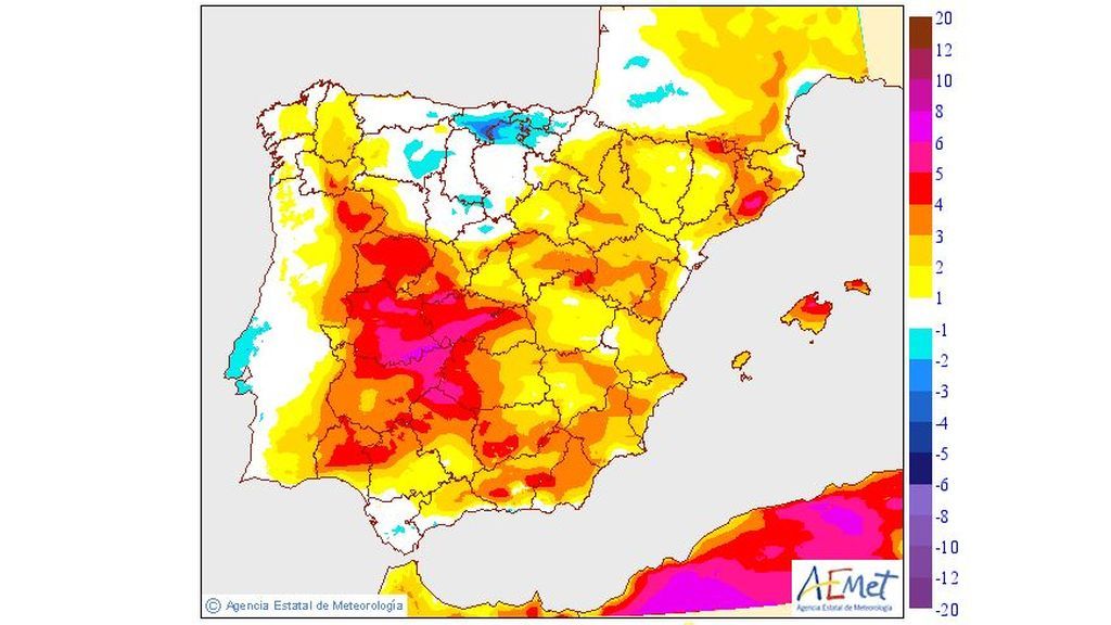 temp variacion lunes