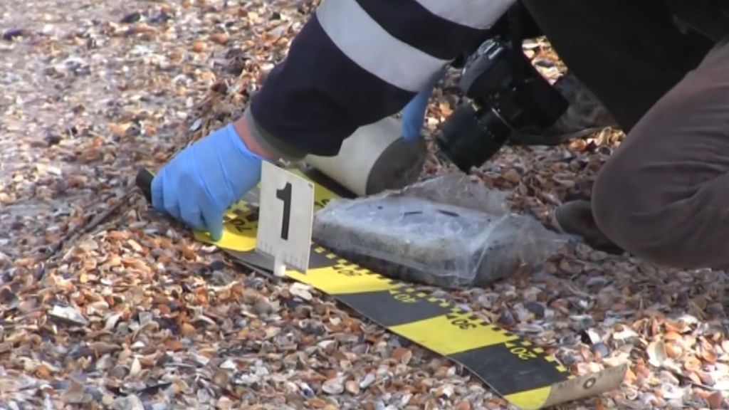 Descubren casi 200 kilos de cocaína en una playa en Rumanía