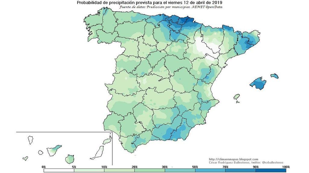 precip viernes