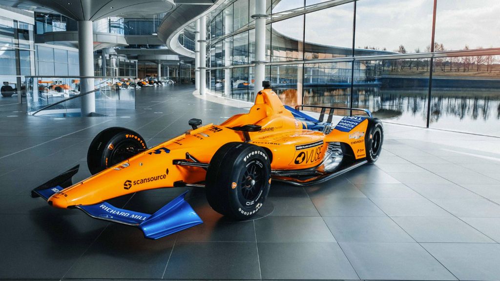 Los detalles del nuevo coche de Fernando Alonso para las 500 Millas de Indianápolis