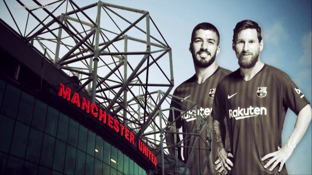 Leo Messi y Luis Suárez, la pareja de los sueños que amenaza Old Trafford