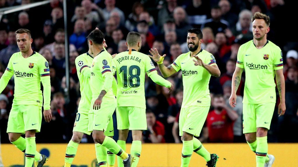 El Barcelona encarrila los cuartos de Champions con su histórica victoria en Old Trafford (0-1)