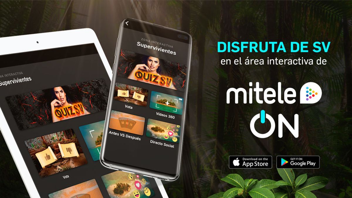 Quiz, vídeos 360º, votaciones: Engánchate al ON de Mitele y entra en la otra dimensión de ‘Supervivientes’ Quiz, vídeos 360º, votaciones: Engánchate al ON de Mitele y entra en la otra dimensión de ‘Supervivientes’