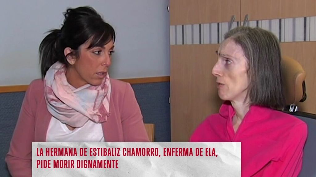 Estíbaliz Chamorro, hermana de Larráiz, enferma de ELA: “Me parecieron unas respuestas esperanzadoras”