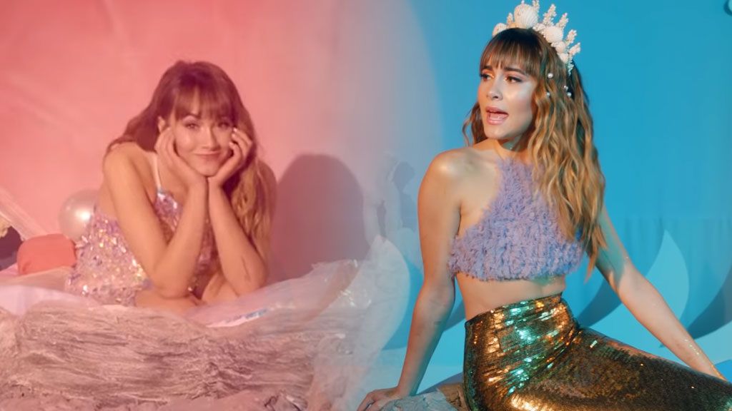 Aitana se viste de sirena en su último videoclip con Morat: hablamos con su estilista