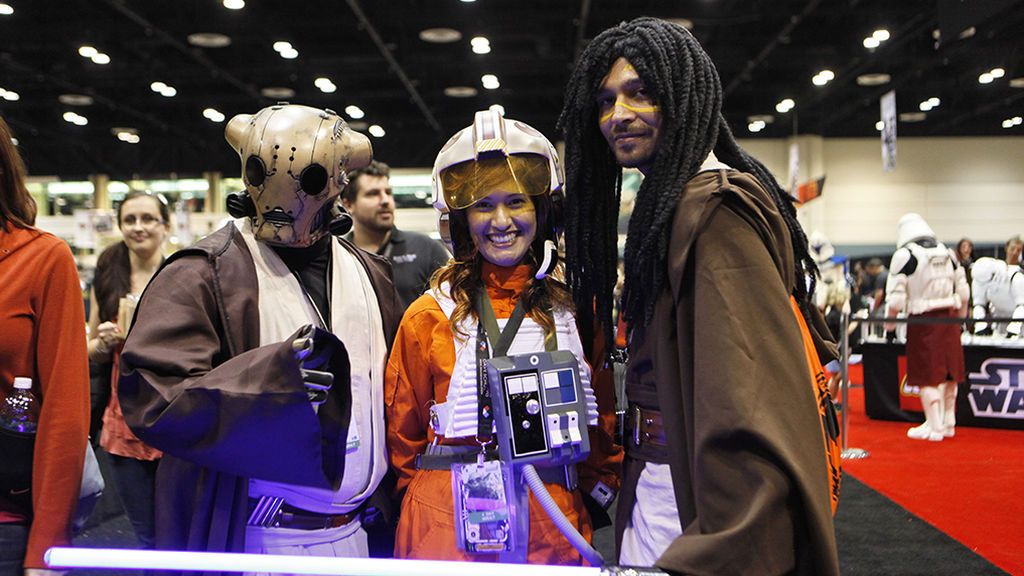 Fan en la Star Wars Celebration