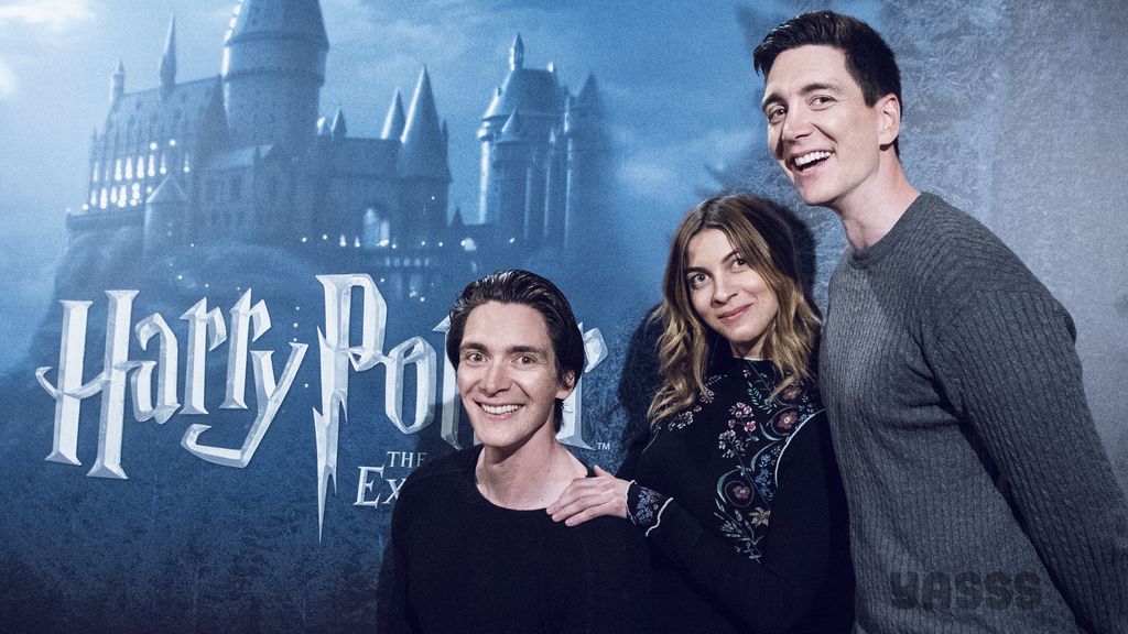 Aparecium: revelamos las fotos de los hermanos Phelps y Natalia Tena, de Harry Potter