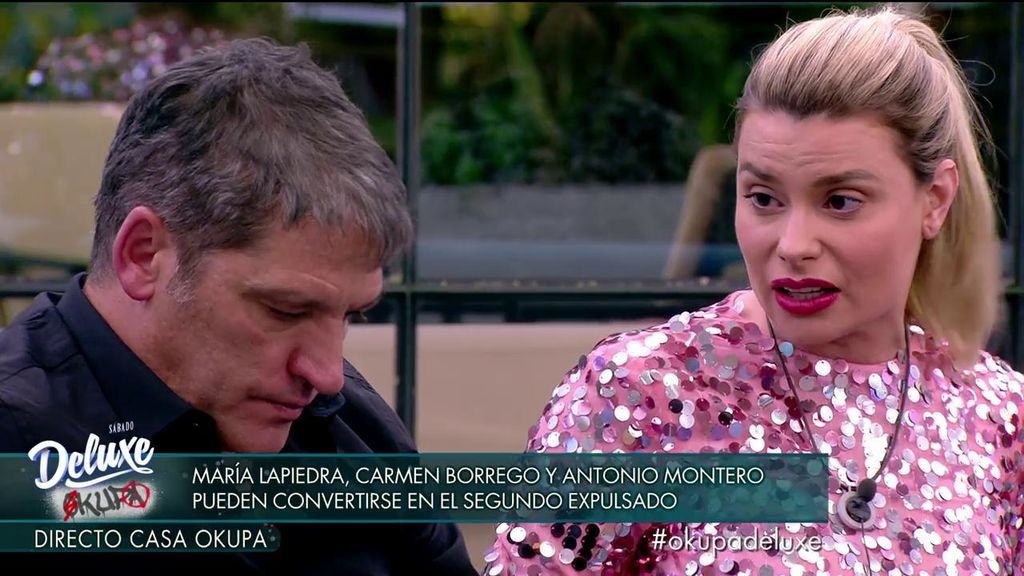 Gustavo González y María Lapiedra discuten en directo: "No me gustan tus mentiras"