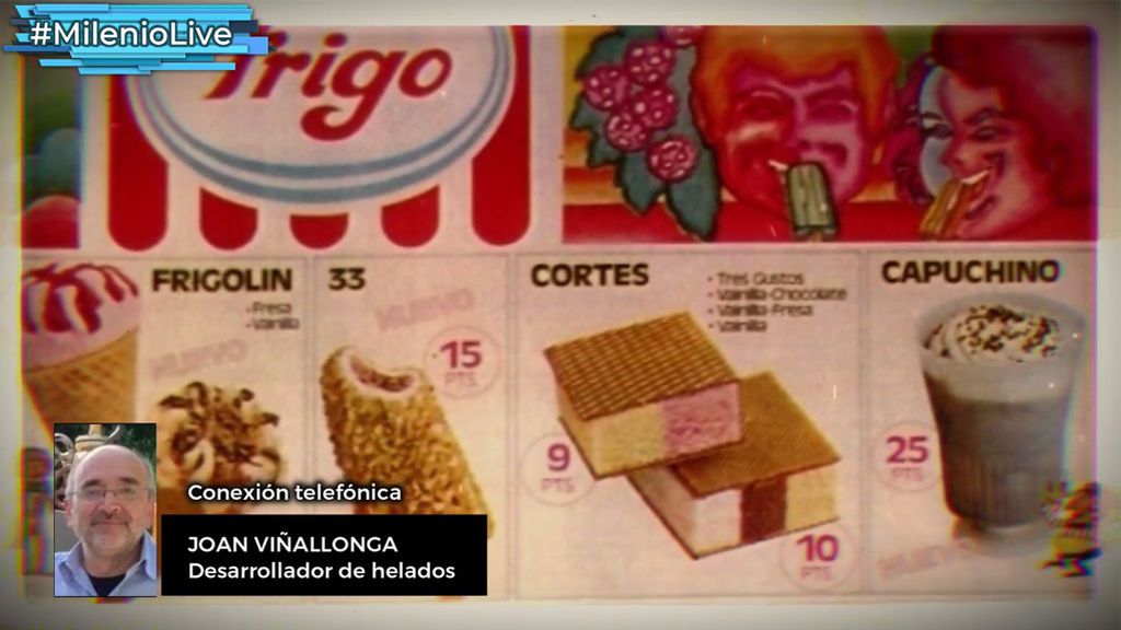 'Milenio Live' se viste retro y descubre las historias que escondían los helados de antes