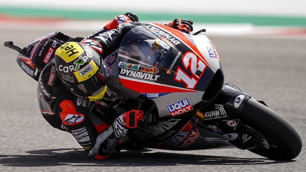 Thomas Luthi vuelve al camino de la victoria y vence en Moto2 en Austin