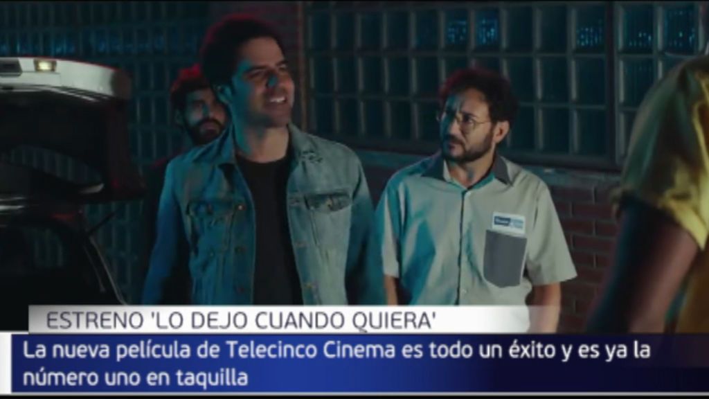 'Lo dejo cuando quiera', la nueva película de Telecinco Cinema, lidera la taquilla