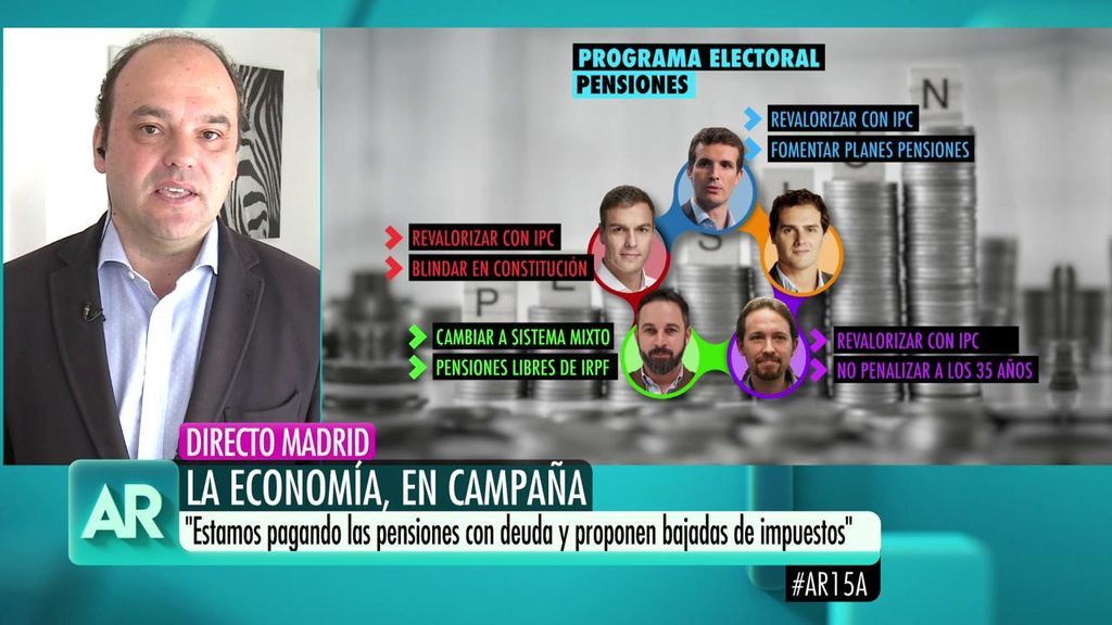El economista José Carlos Díez desmonta las propuestas económicas: “Todos nos van a subir impuestos"