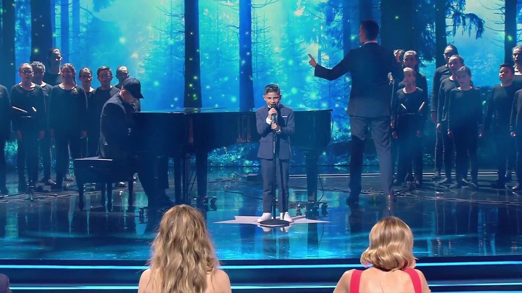 Cristian Losada sobrecoge al jurado con su versión de ‘La Tarara’ en las semifinales de ‘Got Talent’