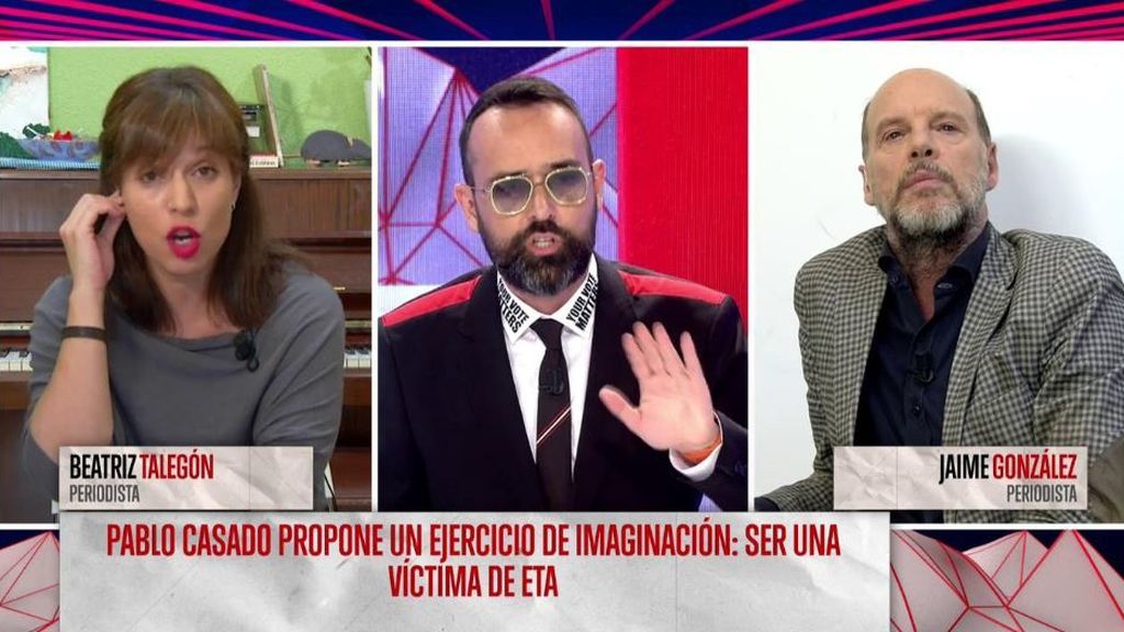 Risto tiene que poner paz en la gran discusión de Beatriz Talegón y Jaime González, en pleno directo