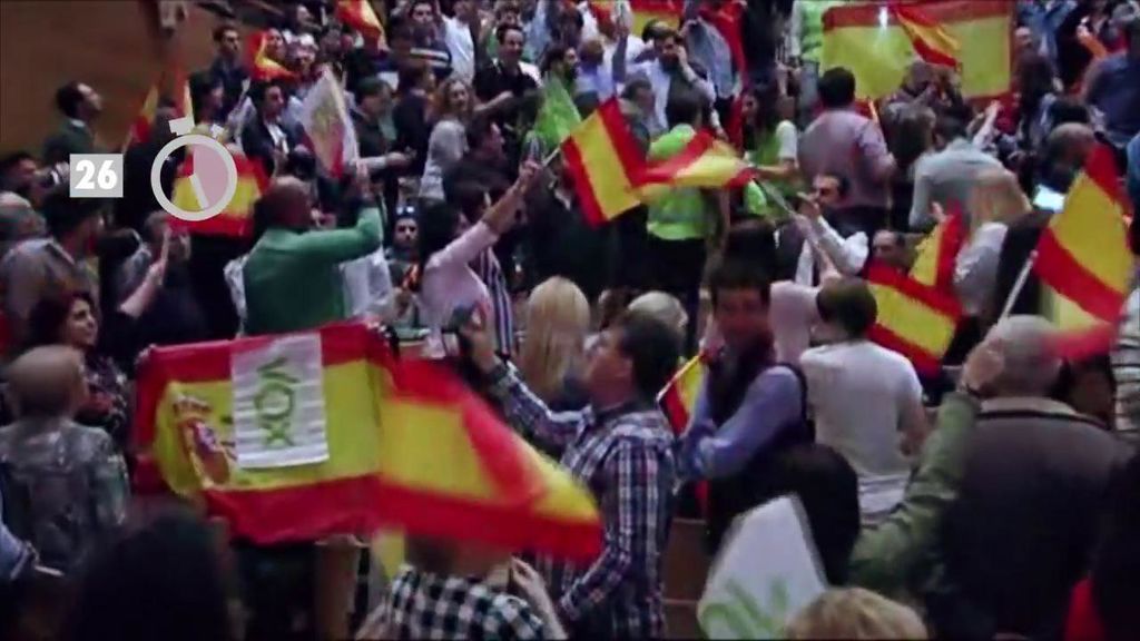 La campaña en 1 minuto: lleno absoluto de Vox en un acto en Valladolid