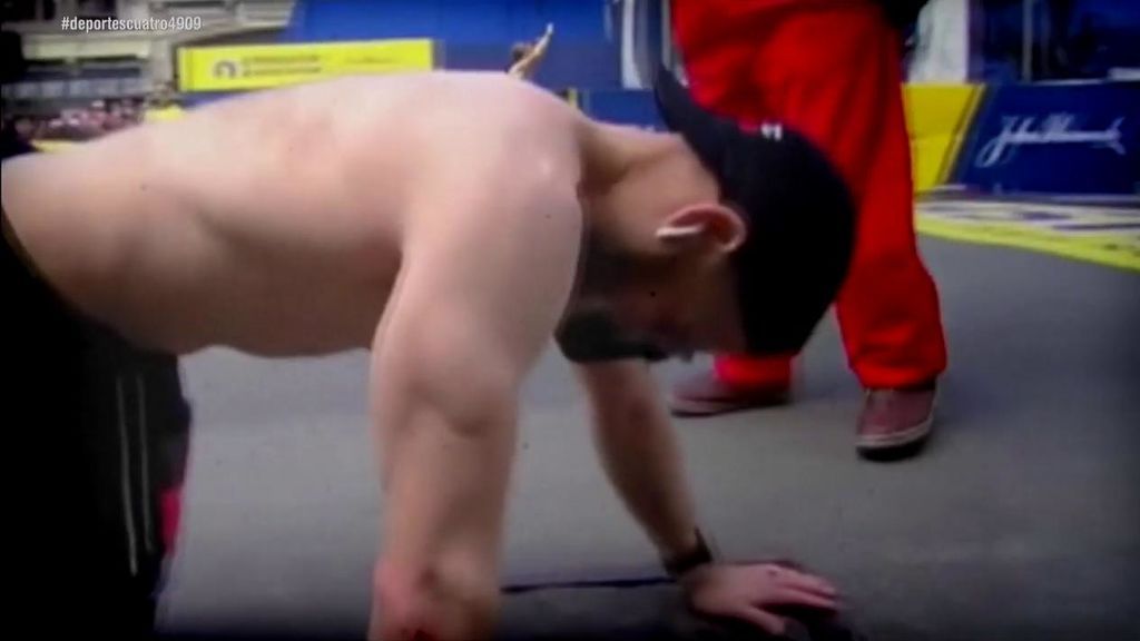 Un marine cruza la meta de la Maratón de Boston arrastrándose para honrar a sus compañeros asesinados