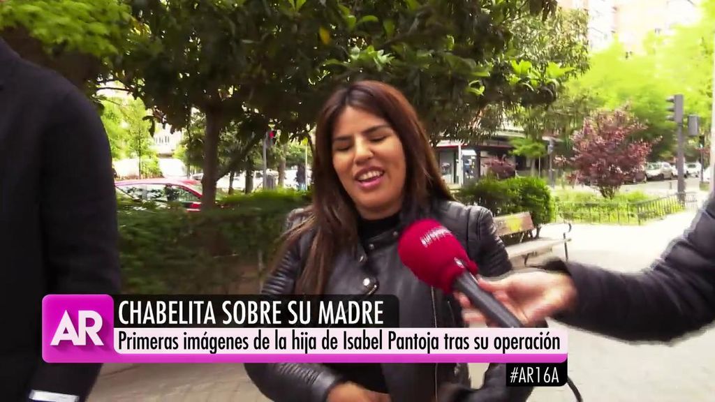Chabelita niega que su madre la haya reñido por sus declaraciones sobre Irene Rosales