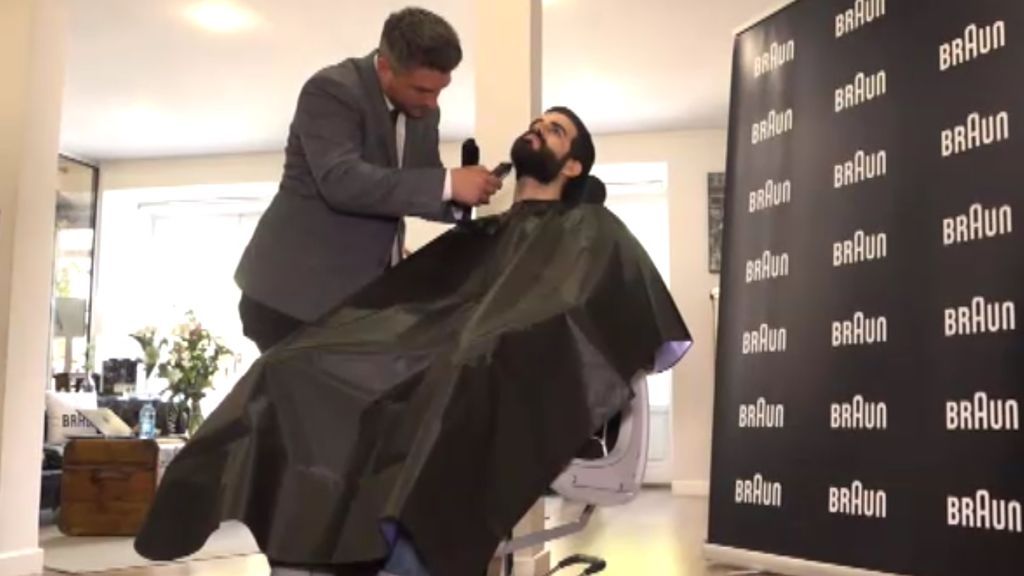 Mejor barbero del mundo presenta nuevas tendencias en barbas