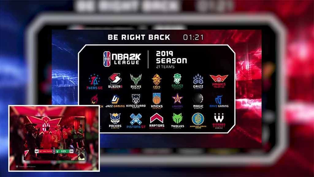 Una pelea entre jugadores, lo más reseñable de la NBA 2K League