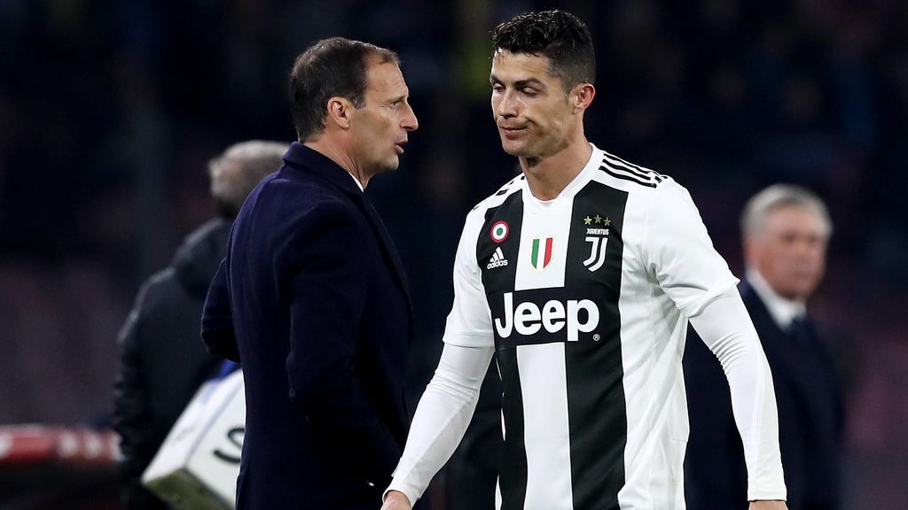 Allegri cierra la puerta a Cristiano: “Ronaldo es el futuro de la Juventus”