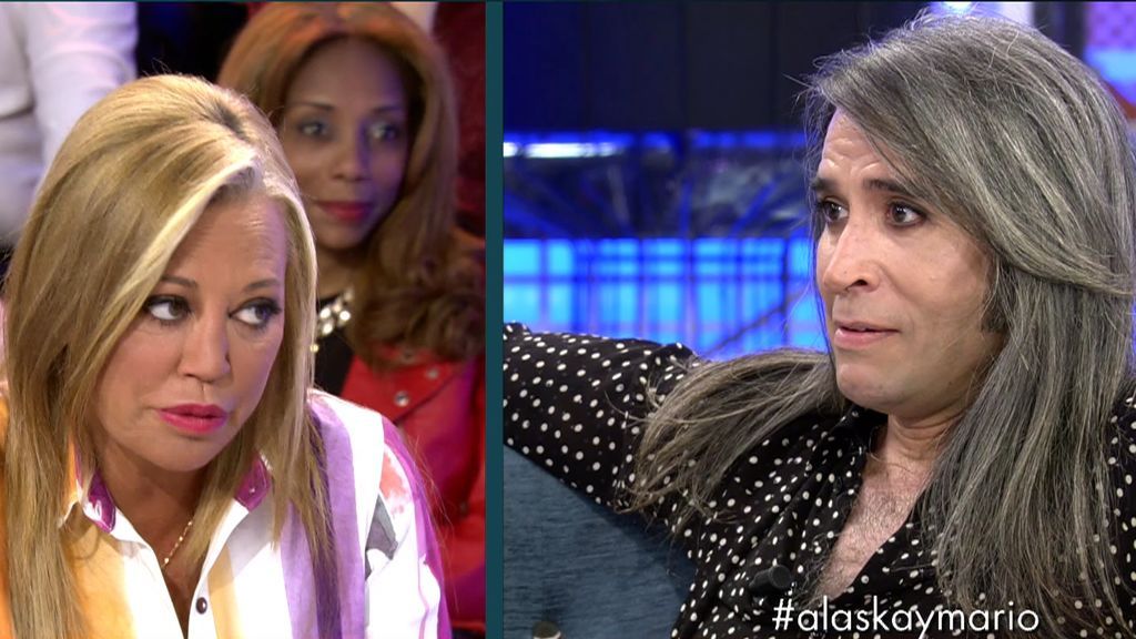 Las anécdotas de Belén Esteban con Alaska y Mario: "Tuvo que sacarnos la policía de un local"