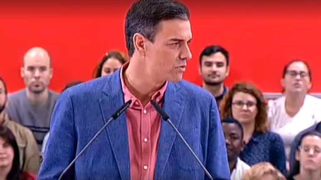 Pedro Sánchez: "Quien quiera futuro, tiene que votar al Partido Socialista"