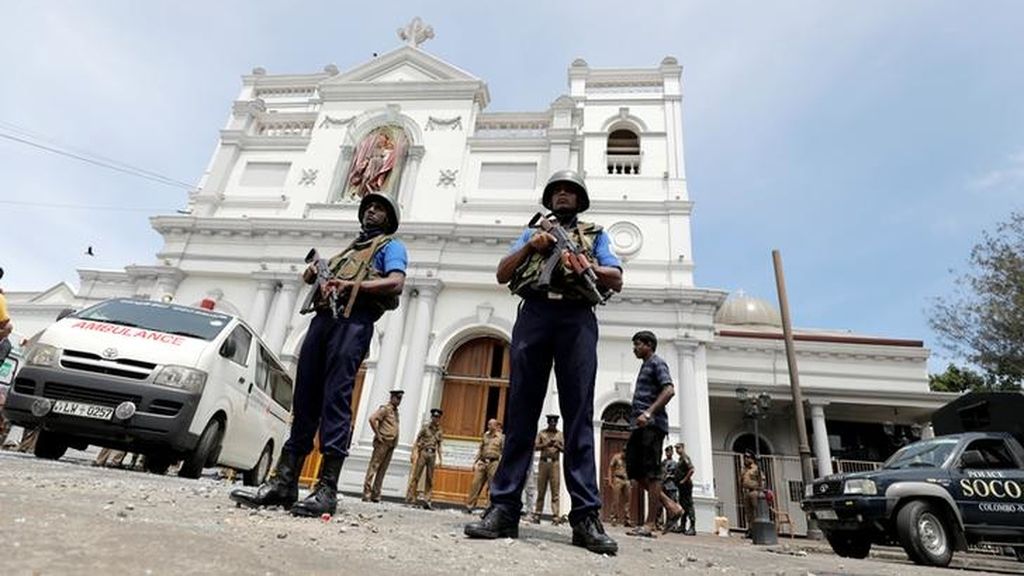 Los daños causados por los atentados de Sri Lanka en imágenes