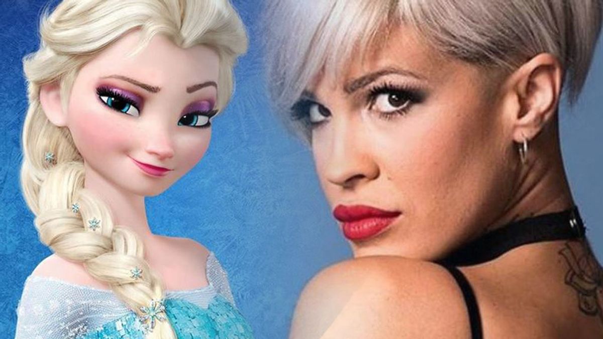 Elsa de Frozen se suma al Tiki-Tiki de Ylenia 'GHDuo'