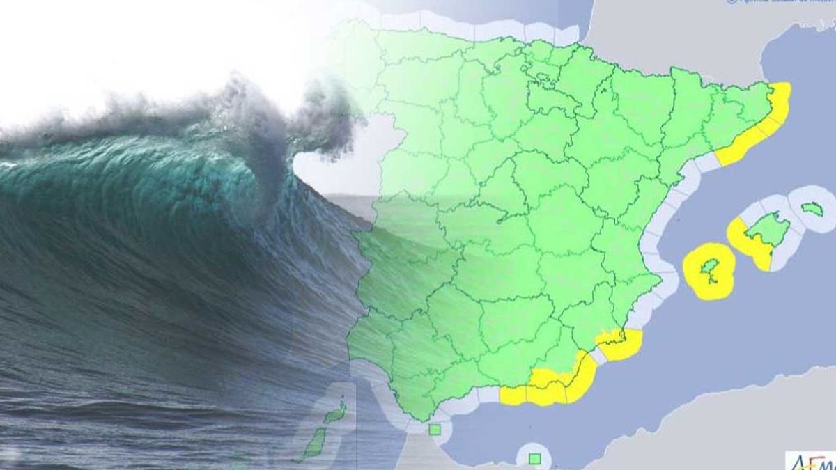 El temporal persiste en el Levante: hay avisos por viento y olas de 3 metros