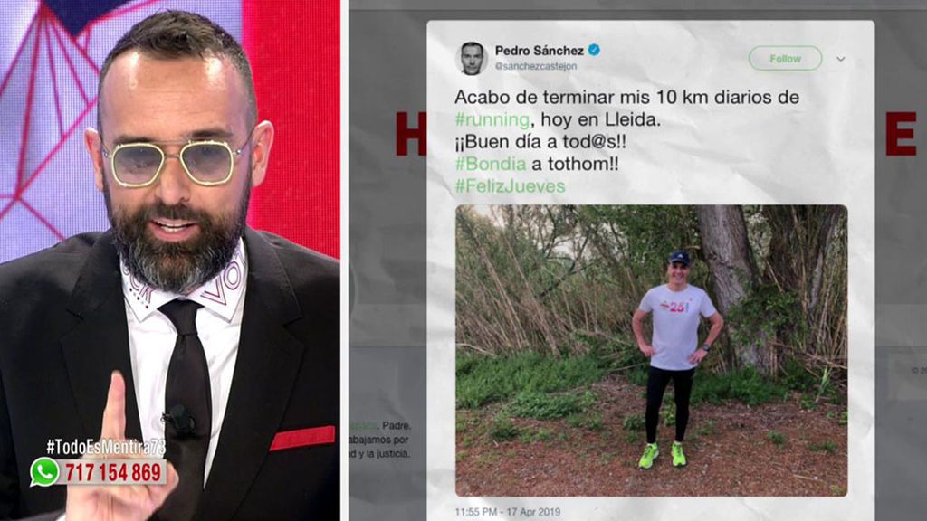 El superpoder de Pedro Sánchez: correr 10 kilómetros sin sudar una gota