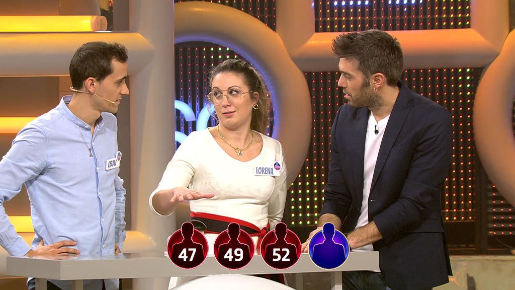 Ibai y Lorena pierden 19.500 euros en la 'ronda final'