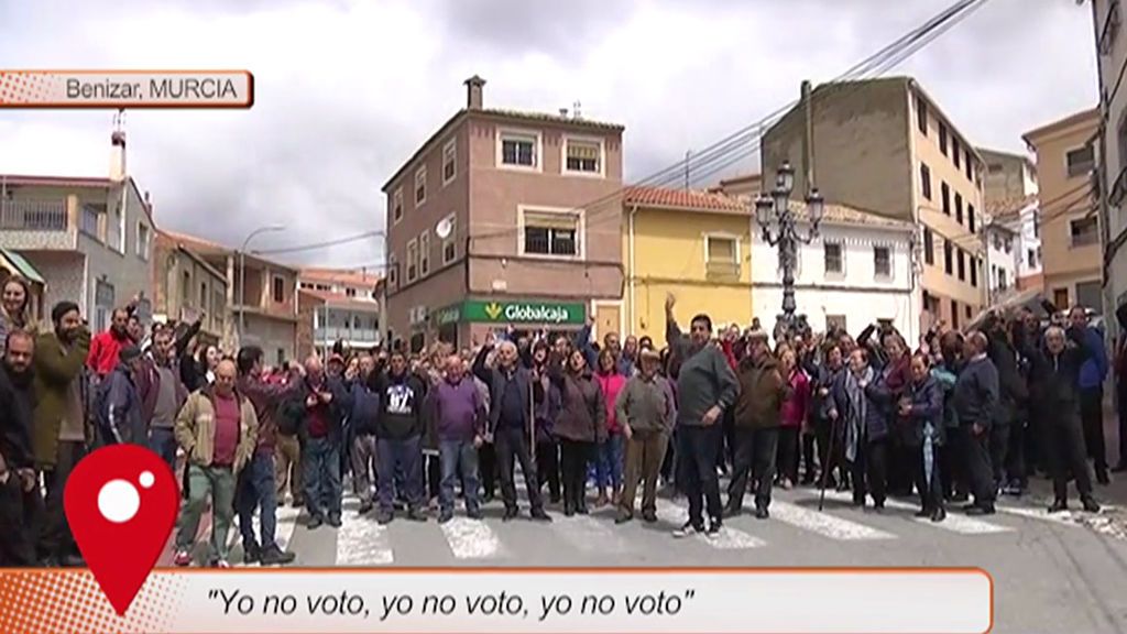 Benízar, el pueblo de Murcia que se ha unido para no ir a votar el próximo 28 –A