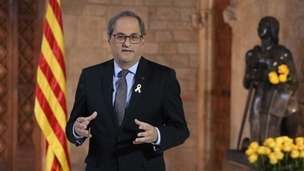 Torra pide intervención a la comunidad internacional contra "la represión" de España