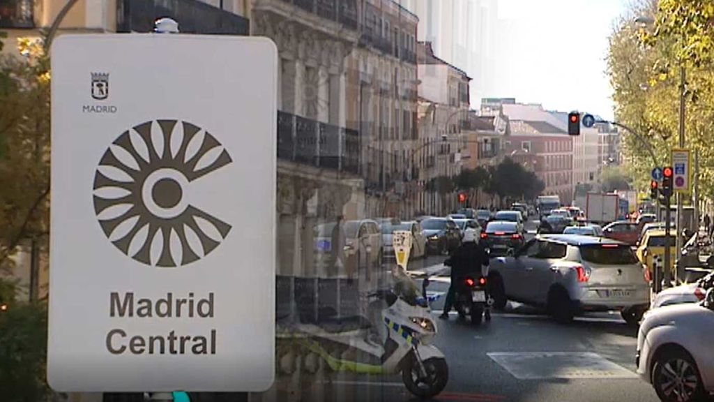 Madrid Central: a partir del miércoles se multará a quienes circulen en el recinto sin etiqueta