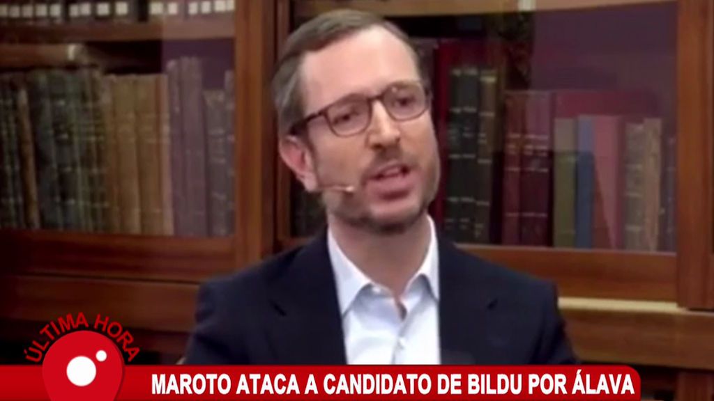 Javier Maroto (PP) ataca a un miembro de Bildu: "Eres un cobarde y un miserable"
