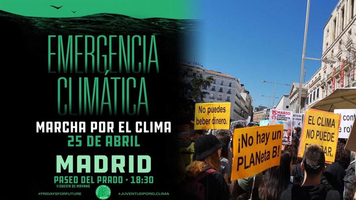 Movilizaciones en toda España: exigen medidas contra la 'emergencia climática' a las puertas de las elecciones