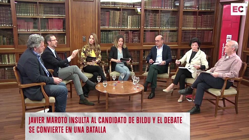 Maroto, al representante de EH Bildu: “Eres la escoria del País Vasco traído a la política”