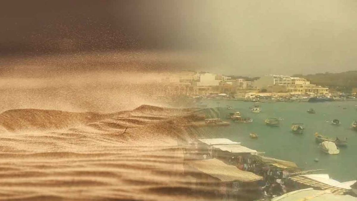 Arena del Sáhara en Groenlandia: el polvo del desierto viaja por toda Europa