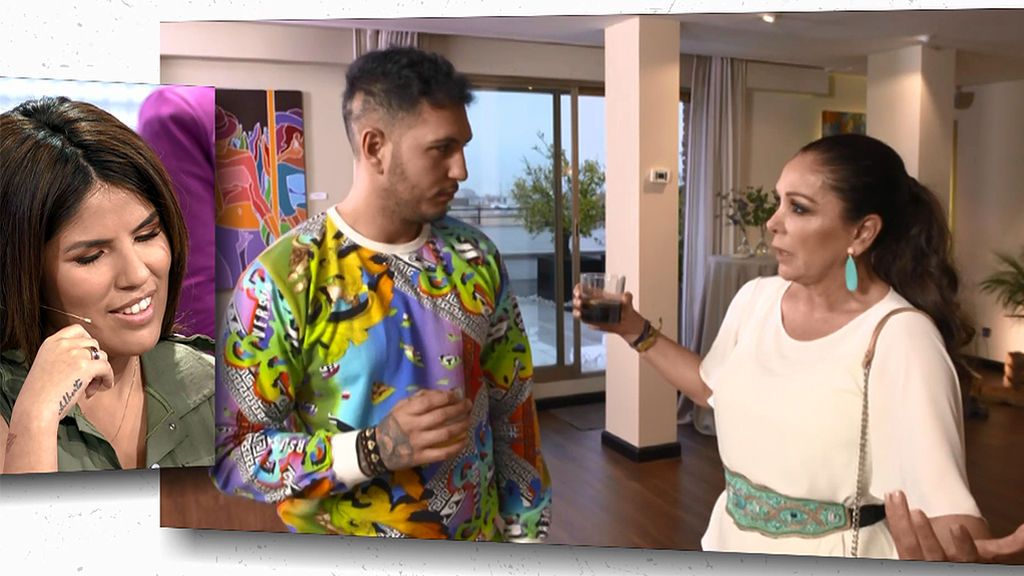 La conversación amigable de Isabel Pantoja y Omar: le ha prometido a su exyerno que le va a enseñar a pescar