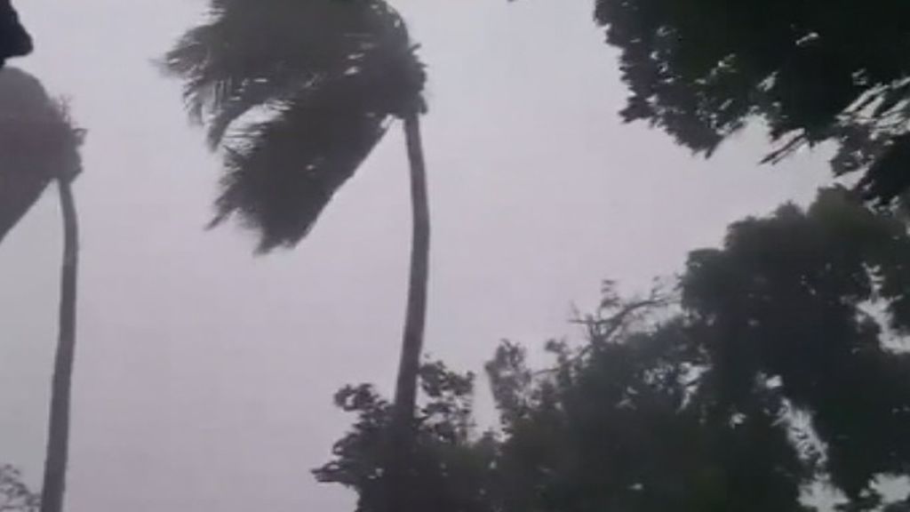 El ciclón Kenneth está causando graves daños en Mozambique