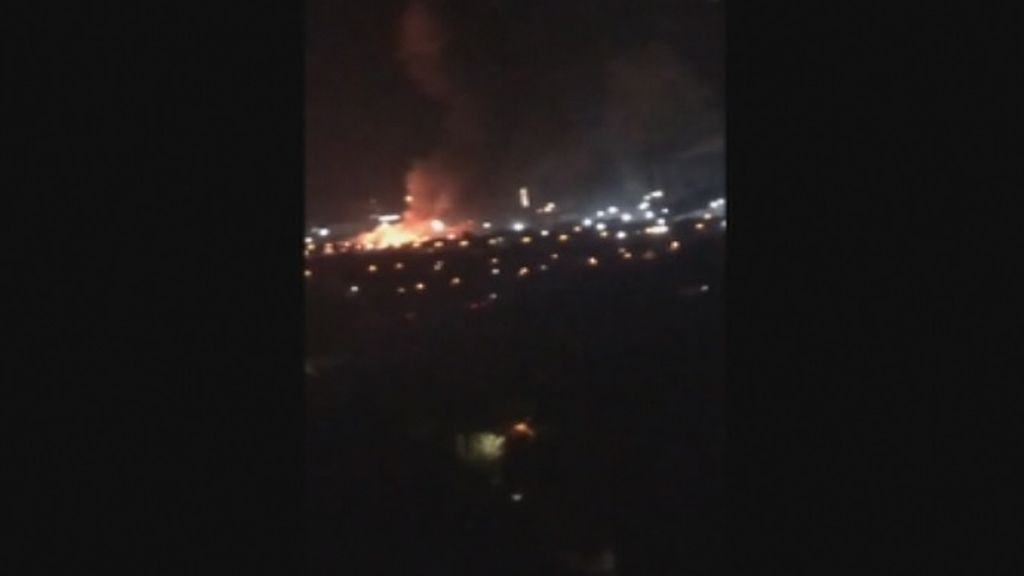 Incendio en una planta de acero en Reino Unido