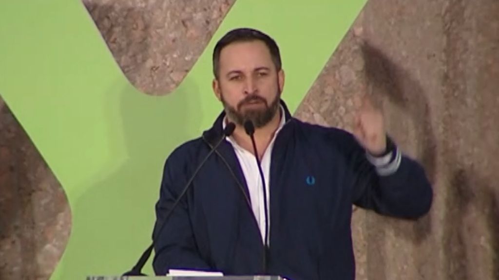 Santiago Abascal: "La unidad de España no se discute, no se negocia, ni se vota en un referéndum"