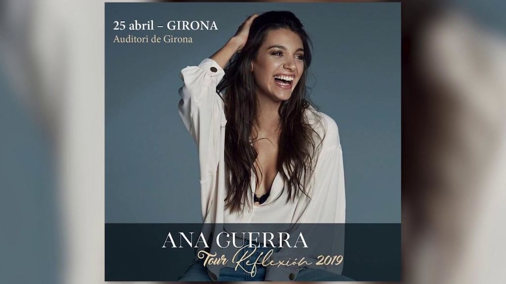 El fracaso de Ana Guerra en su concierto de Girona: vende 280 entradas de 1.200