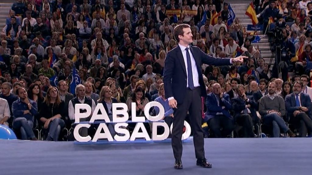 Pablo Casado cierra campaña en Madrid ante más de 8.000 personas