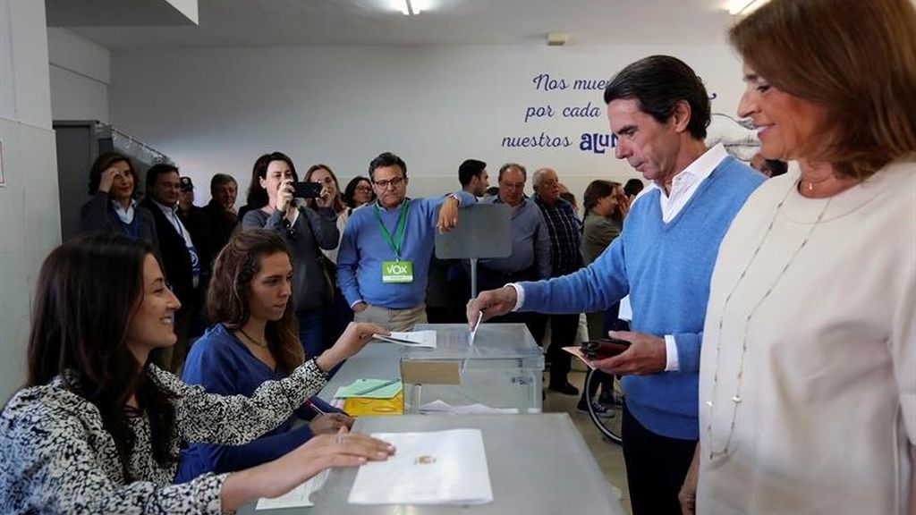 Casado, Rivera, Abascal, Iglesias y Sánchez ya han votado en las elecciones generales