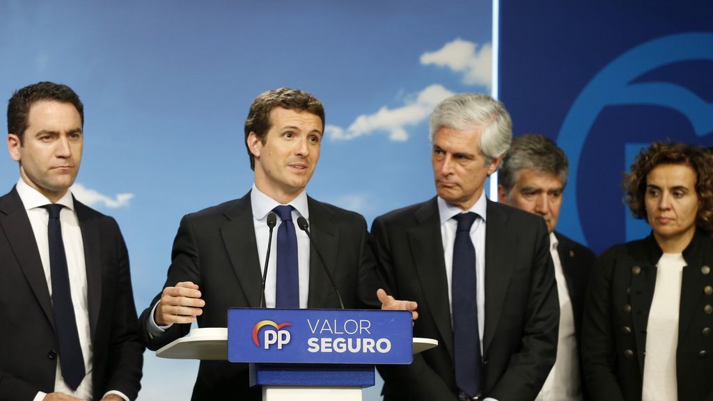 Casado admite que el resultado del PP es "muy malo"